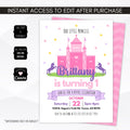 royal birthday party invite